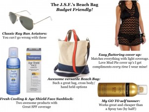 Beach Bag Essentials Budget Friendly