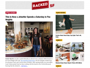 Racked SF Feature
