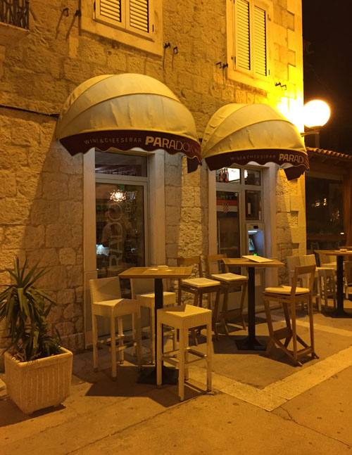 The Best Wine Bar In Split Croatia: Wine & Cheese Bar Paradox