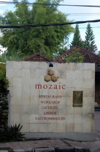 Ubud Bali Mozaic Restaurant